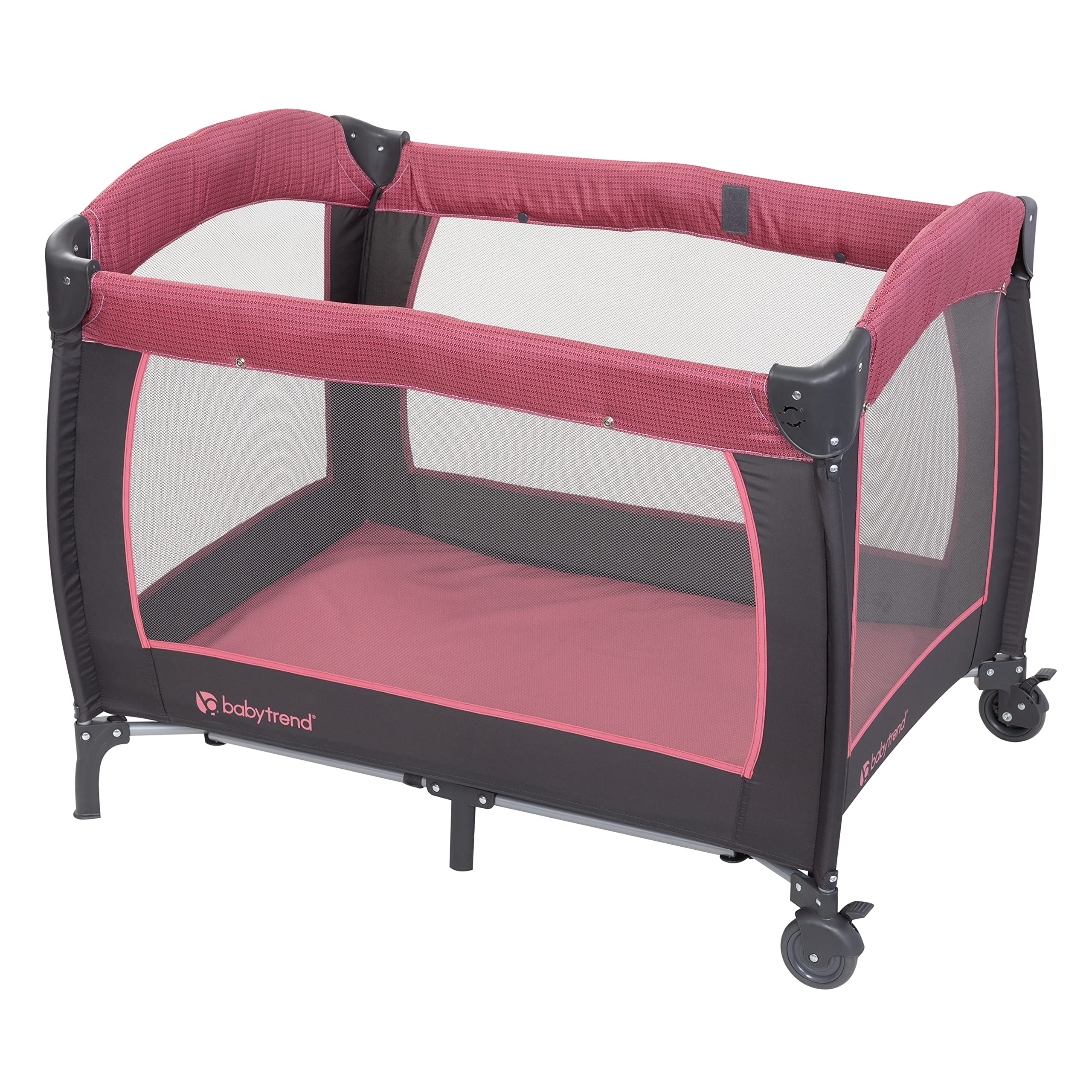 Foto 3 pulgar | Baby Trend Lil Snooze Deluxe Iii Para Gemelos Cozy Berry - Venta Internacional.