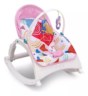 Foto 1 | Bouncer Silla Mecedora para Bebé Aeiou Hb53 Musical 2 en 1