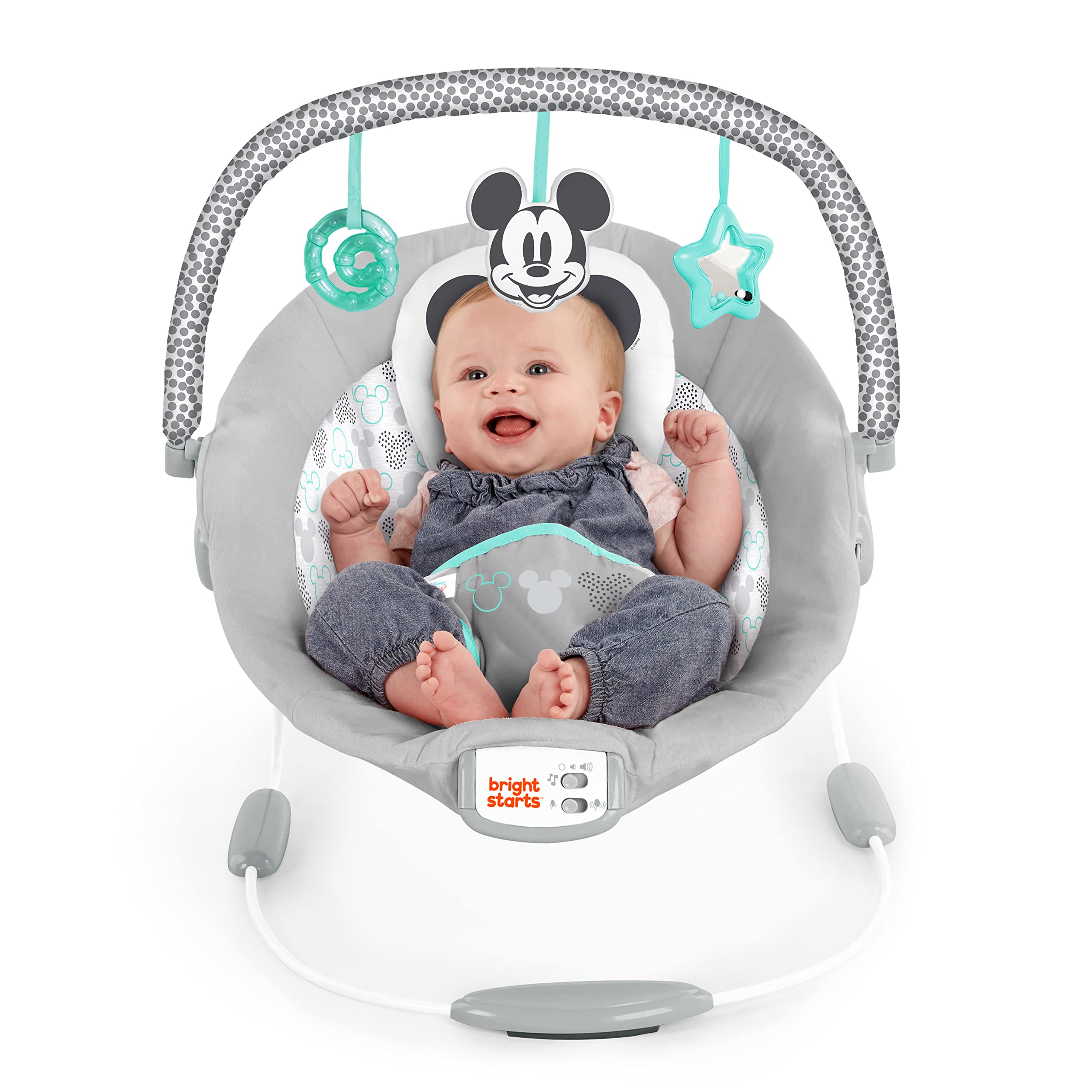 Foto 4 pulgar | Baby Bouncer Bright Starts Mickey Mouse Comfy Disney - Venta Internacional.