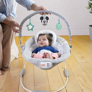 Foto 6 | Baby Bouncer Bright Starts Mickey Mouse Comfy Disney - Venta Internacional.