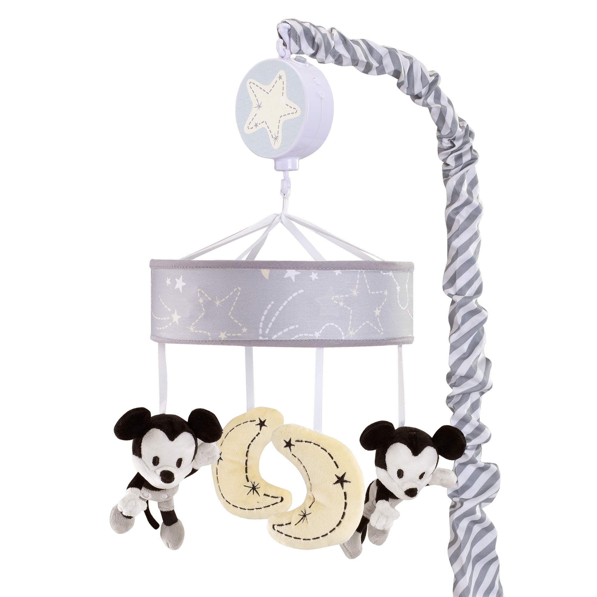 Foto 2 pulgar | Cuna Mobile Lambs & Ivy Disney Baby Mickey Mouse Gris/amarillo - Venta Internacional.