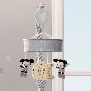 Foto 3 | Cuna Mobile Lambs & Ivy Disney Baby Mickey Mouse Gris/amarillo - Venta Internacional.