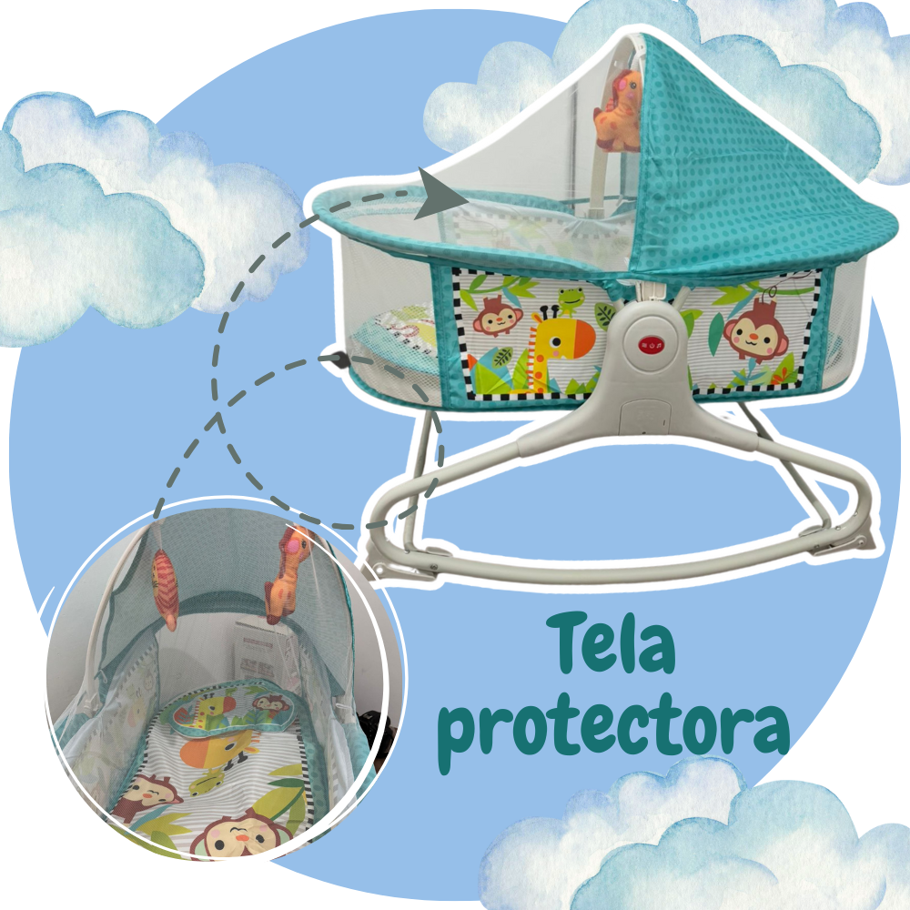 Foto 3 pulgar | Mecedora Multifuncion Para Bebés Con Sonido