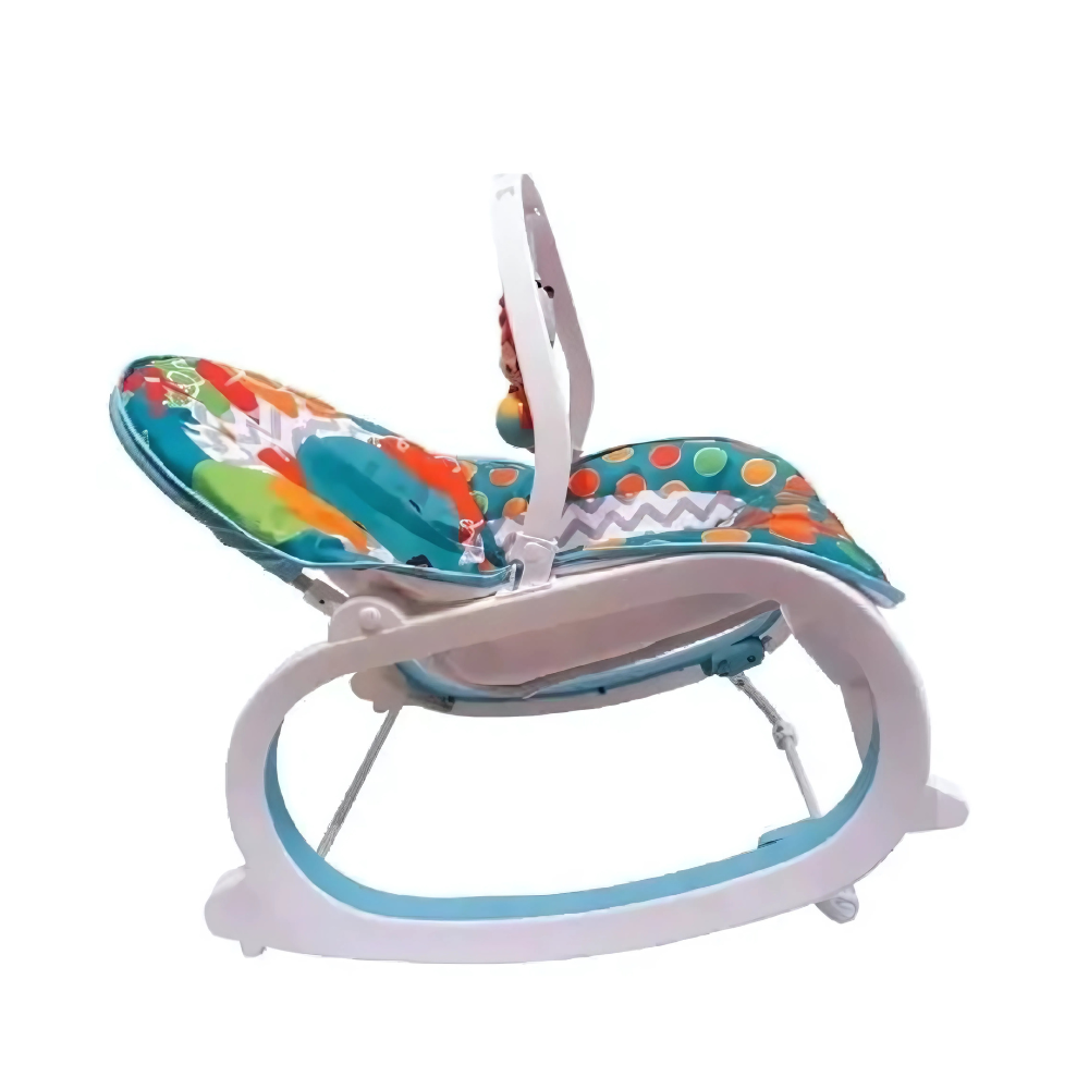 Foto 2 | Silla Mecedora Para Bebé Con Asiento Acolchonado Bandeja Y Juguetes Colgantes