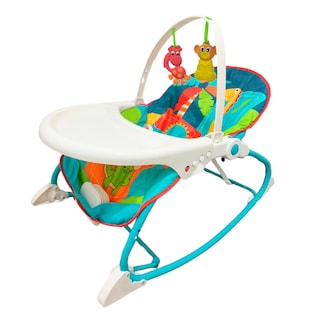 Foto 2 | Silla Mecedora Para Bebé Con Asiento Acolchonado Bandeja Y Juguetes Colgantes