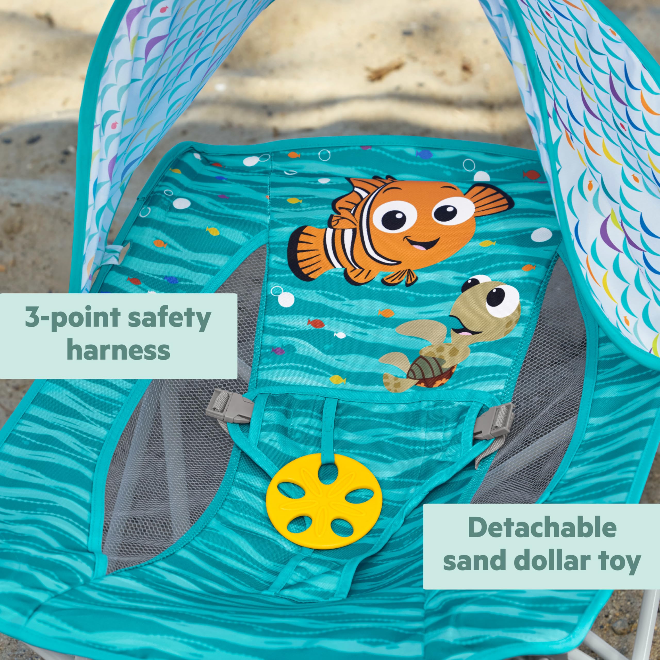 Foto 4 pulgar | Travel Seat Bright Starts Disney Finding Nemo Pop 'n Chill - Venta Internacional.