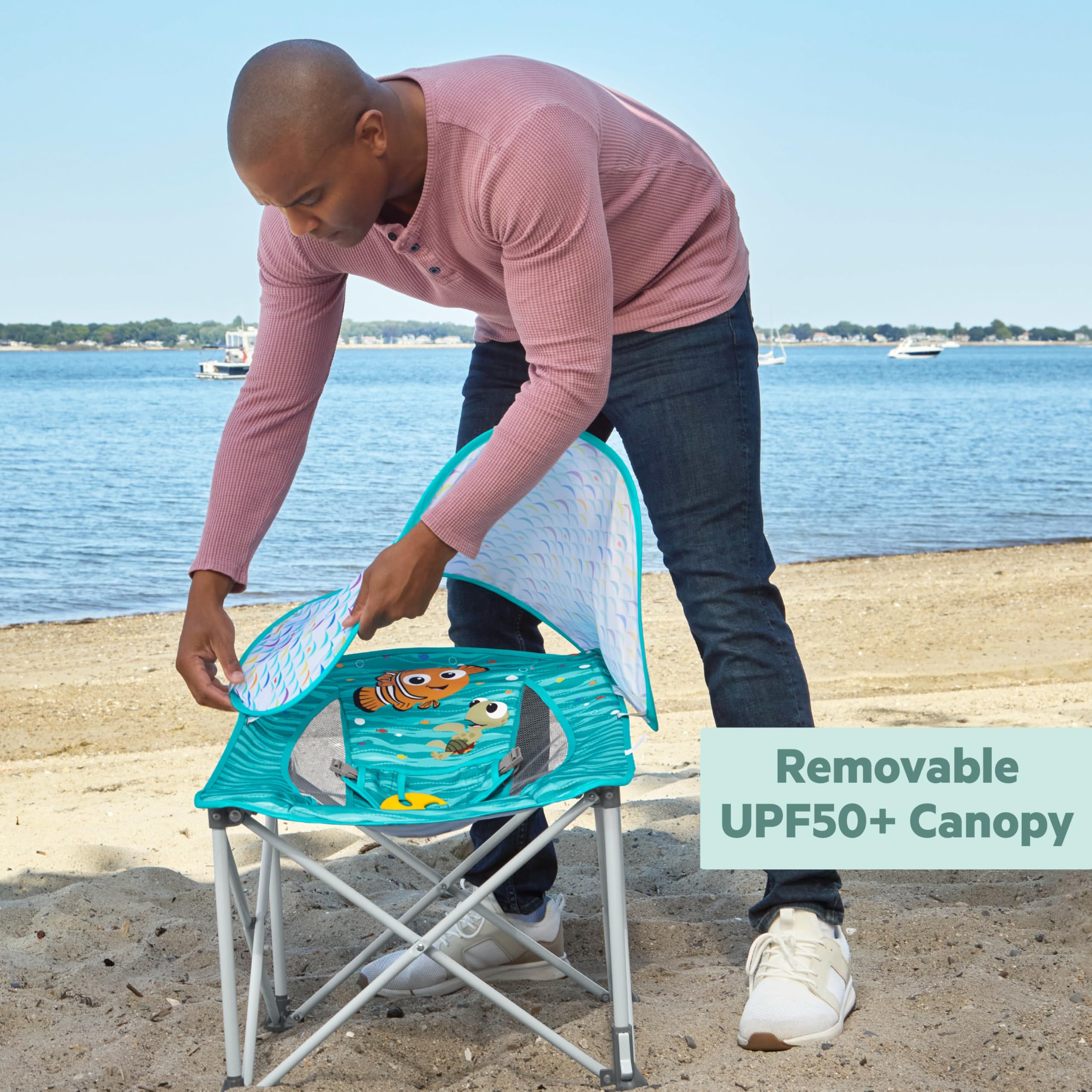 Foto 5 pulgar | Travel Seat Bright Starts Disney Finding Nemo Pop 'n Chill - Venta Internacional.