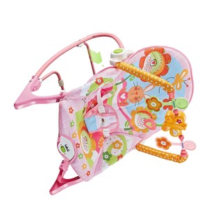 Foto 4 | Mecedora De Bebé Musical Con Juegos Color Rosa