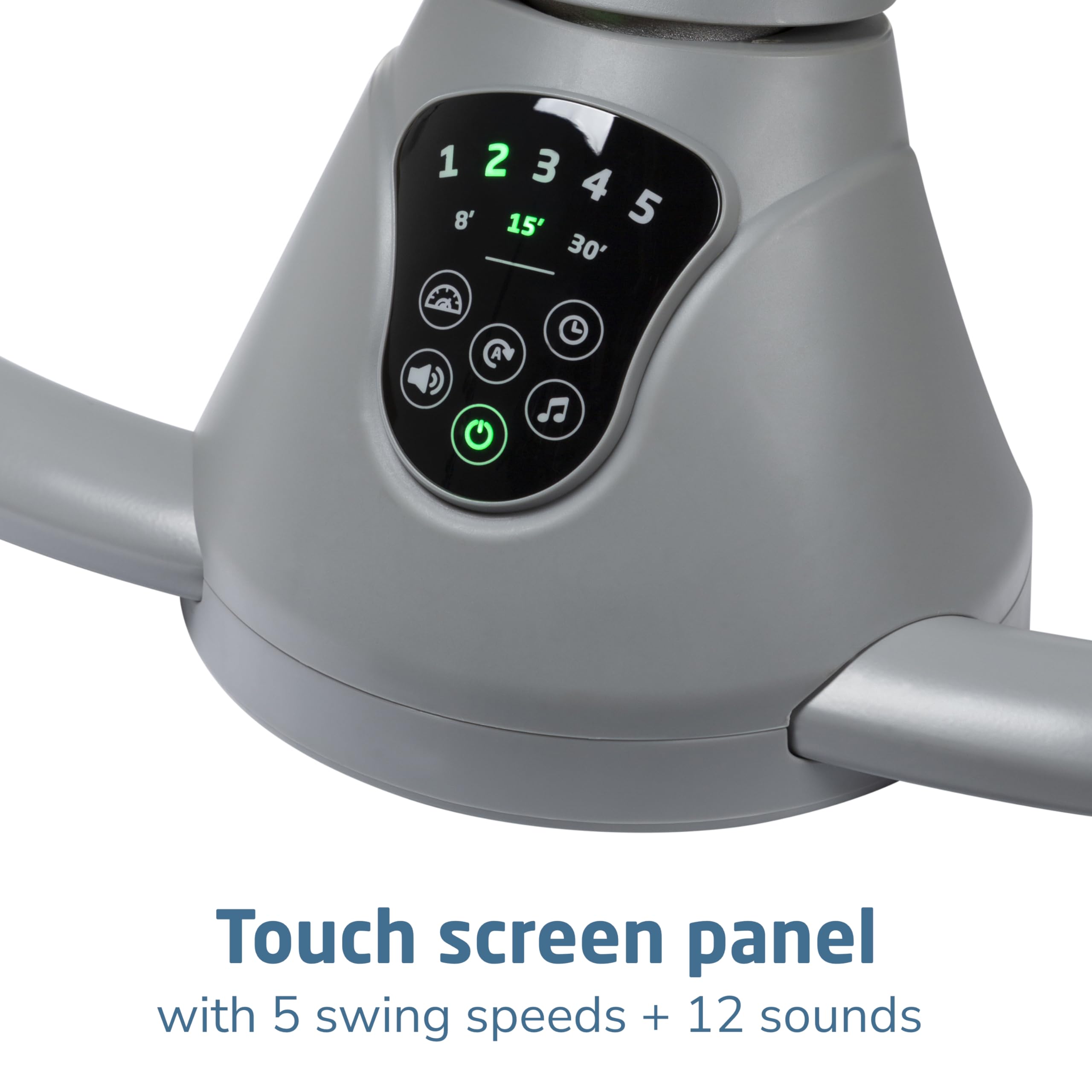 Foto 4 pulgar | Baby Swing Maxi-cosi Cassia, Portátil Inteligente, Con Música Verde - Venta Internacional.