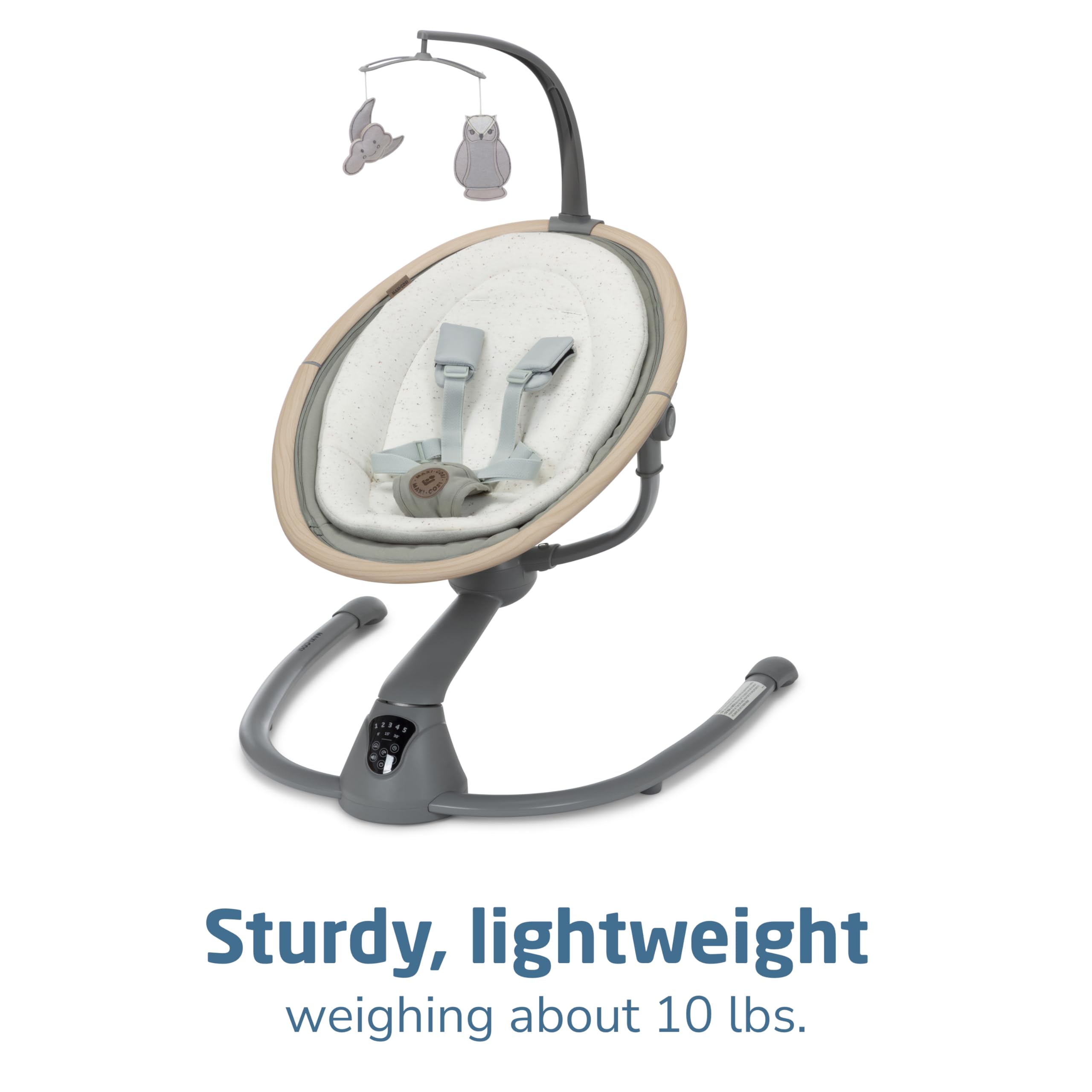 Foto 4 | Baby Swing Maxi-cosi Cassia, Portátil Inteligente, Con Música Verde - Venta Internacional.