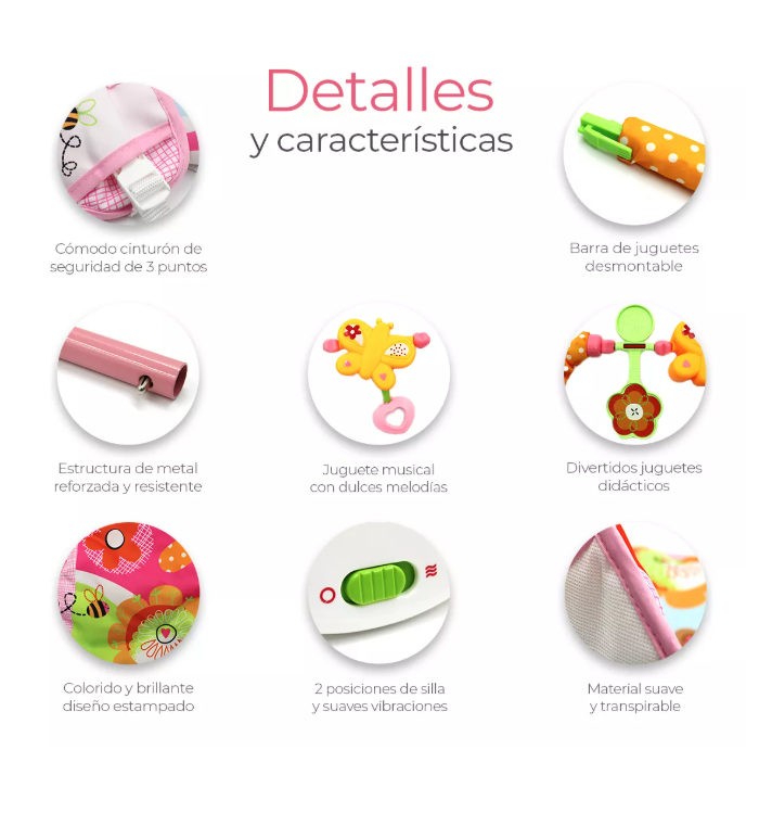 Foto 5 | Silla Vibradora para Bebé