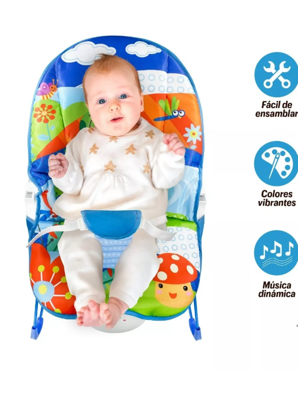 Foto 7 pulgar | Silla Vibradora para Bebé
