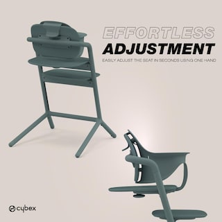 Foto 6 | Juego De Tronas Cybex Lemo 3 En 1 Con Juego Para Bebés Y Bandeja Para Aperitivos Bl - Venta Internacional.
