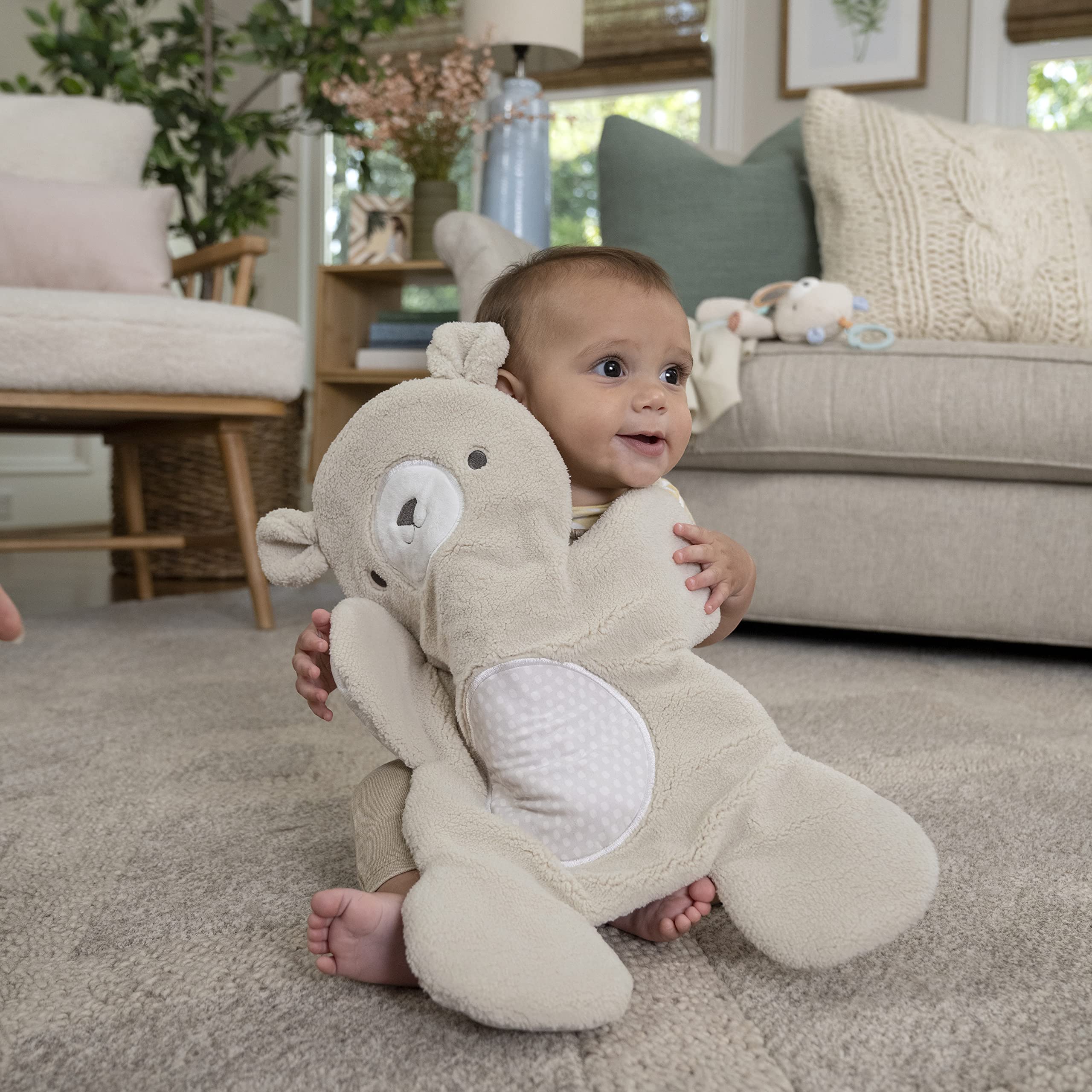 Foto 4 | Asiento Tipo Hamaca Para Bebés Ingenuity Inlighten Nate Con Barra De Juguetes Y Tapete - Venta Internacional.