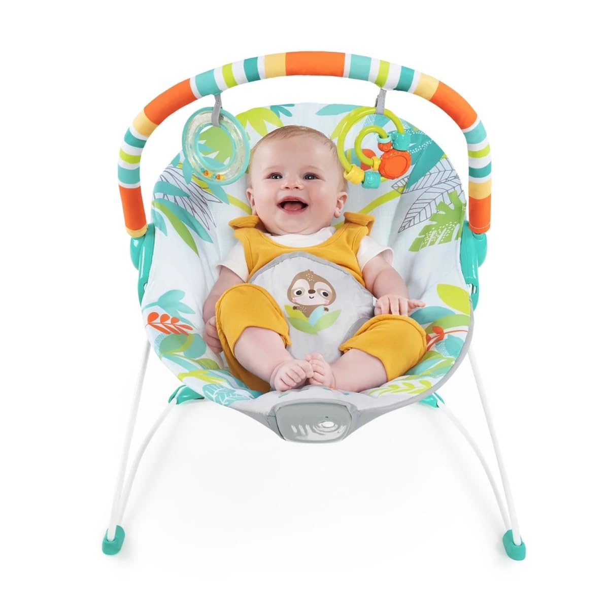 Foto 5 pulgar | Baby Bouncer Bright Starts, Vibraciones Relajantes De 0 A 6 M, 9 Kg - Venta Internacional.
