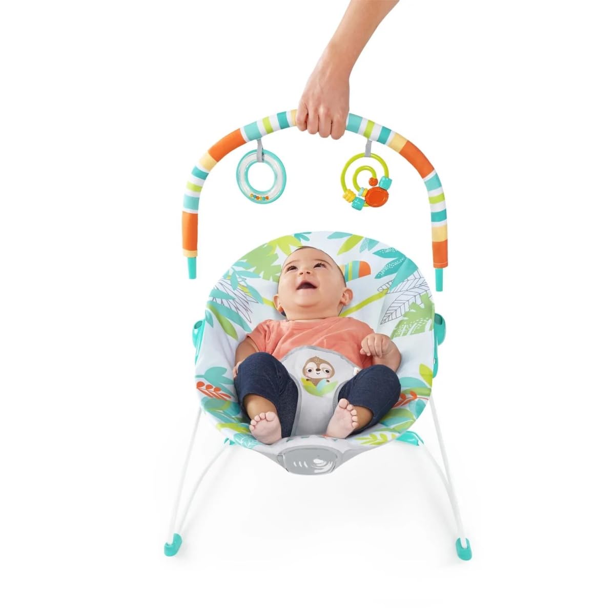 Foto 6 pulgar | Baby Bouncer Bright Starts, Vibraciones Relajantes De 0 A 6 M, 9 Kg - Venta Internacional.