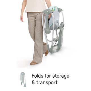 Foto 6 | Baby Swing Ingenuity Swing 'n Go Portátil Plegable De 5 Velocidades - Venta Internacional.