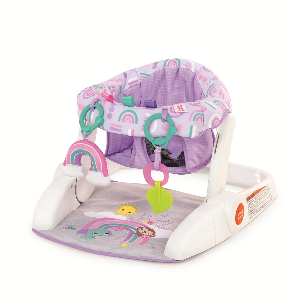 Foto 2 pulgar | Asiento De Suelo Para Bebés Bright Starts Para Aprender A Sentarse En 2 Posiciones - Venta Internacional.