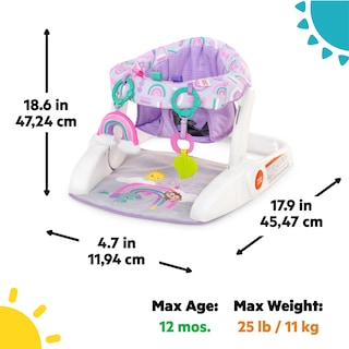 Foto 6 | Asiento De Suelo Para Bebés Bright Starts Para Aprender A Sentarse En 2 Posiciones - Venta Internacional.