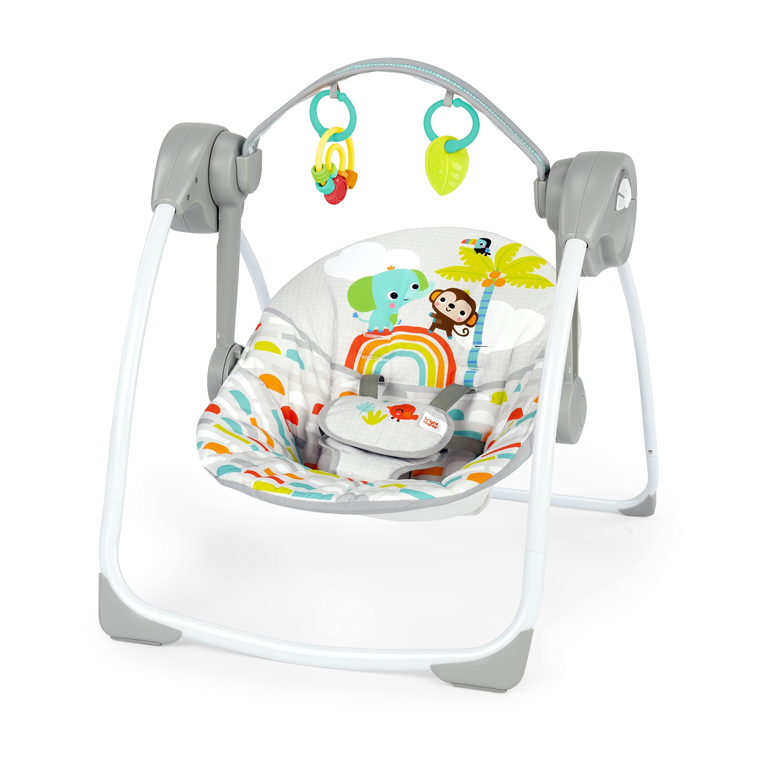 Foto 2 pulgar | Baby Swing Bright Starts Playful Paradise Portátil Compacto - Venta Internacional.
