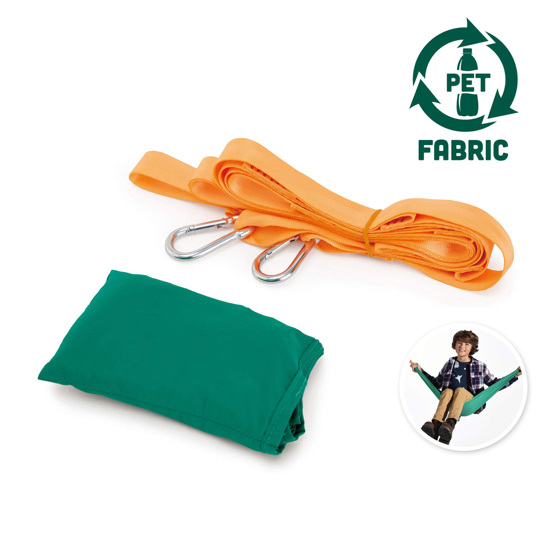 Foto 2 | Hamaca Portátil Con Forma De Columpio De Bolsillo, Verde, Para Niños Mayores De 5 Años - Venta Internacional.