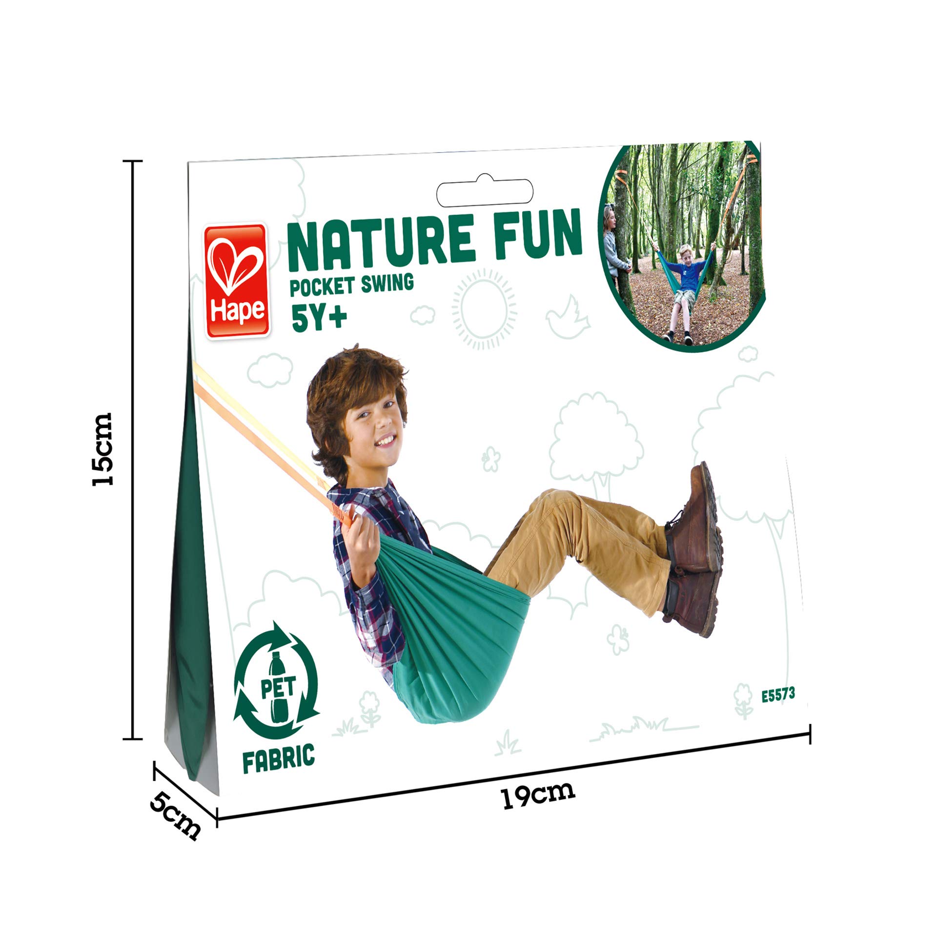Foto 3 | Hamaca Portátil Con Forma De Columpio De Bolsillo, Verde, Para Niños Mayores De 5 Años - Venta Internacional.