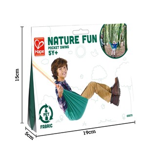 Foto 3 | Hamaca Portátil Con Forma De Columpio De Bolsillo, Verde, Para Niños Mayores De 5 Años - Venta Internacional.