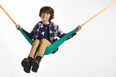 Foto 4 | Hamaca Portátil Con Forma De Columpio De Bolsillo, Verde, Para Niños Mayores De 5 Años - Venta Internacional.