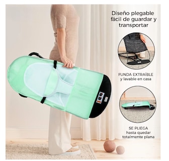Foto 4 | Silla Mecedora Bebe Columpio Infantil Portátil Ajustable