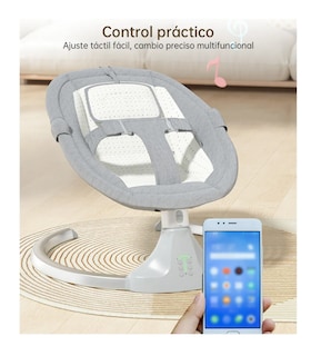 Foto 4 | Mecedora Eléctrica Bebé Silla Bouncer Multifuncional Artefacto Mágico Para Calmar A Los Bebés Cuna Balancea
