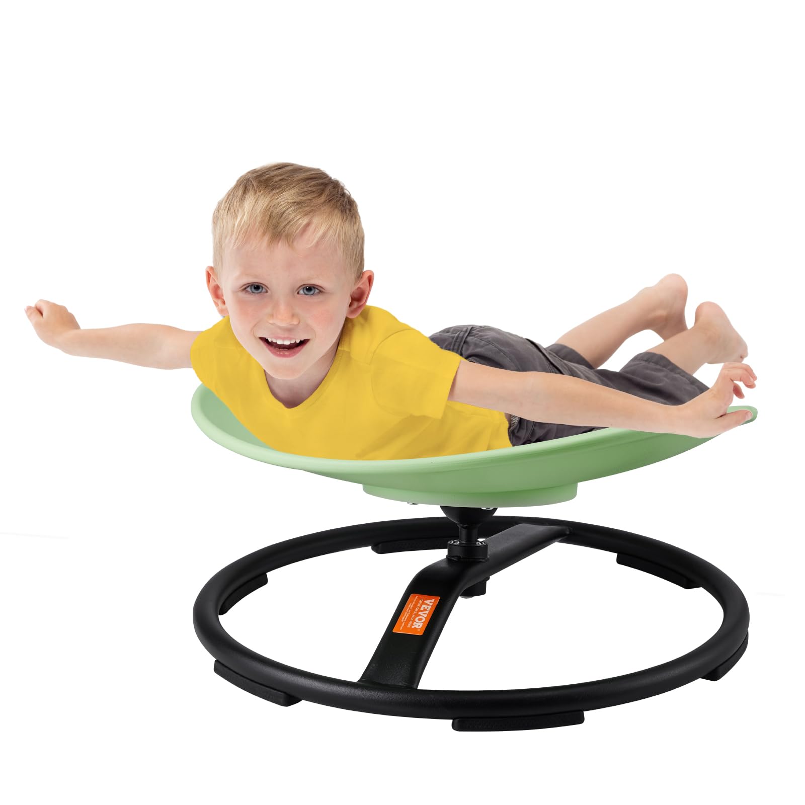 Foto 2 pulgar | Silla Giratoria Vevor Kids Sensory Spinning De 100 Kg De Capacidad, Color Verde - Venta Internacional.