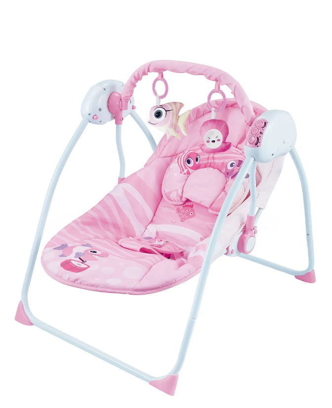 Silla Mecedora para Bebés Black Box con Control Remoto