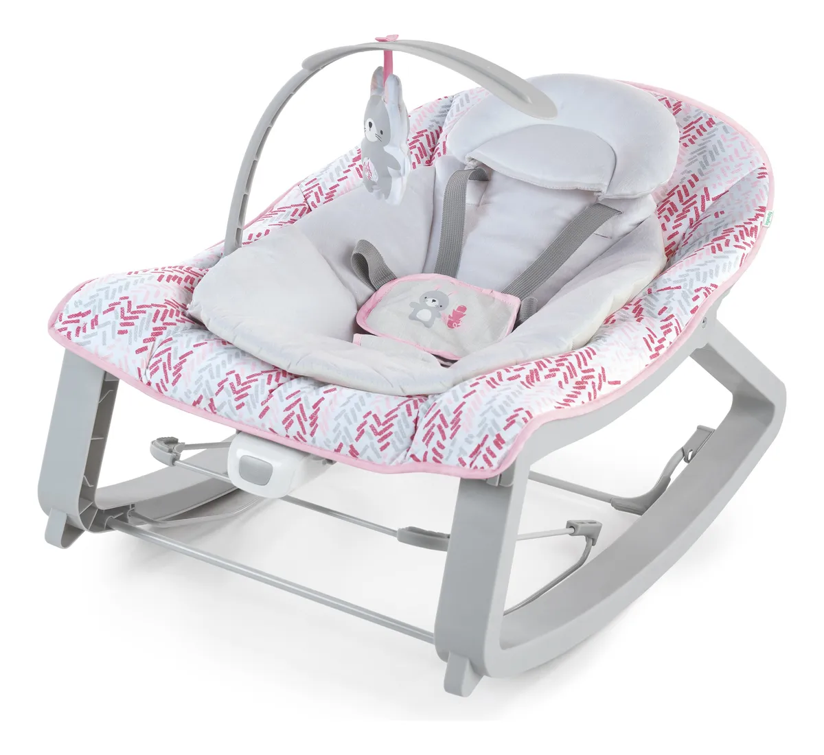 Foto 2 pulgar | Silla Mecedora Para Bebé Ingeuity Keep Cozy Bouncer 3 En 1 Lily