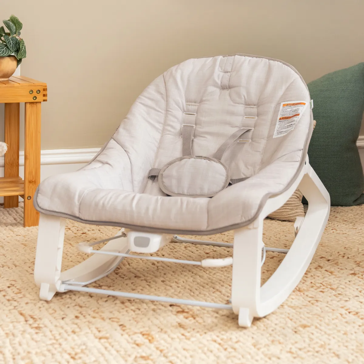 Foto 3 pulgar | Silla Mecedora Para Bebé Ingeuity Keep Cozy Bouncer 3 En 1 Linden