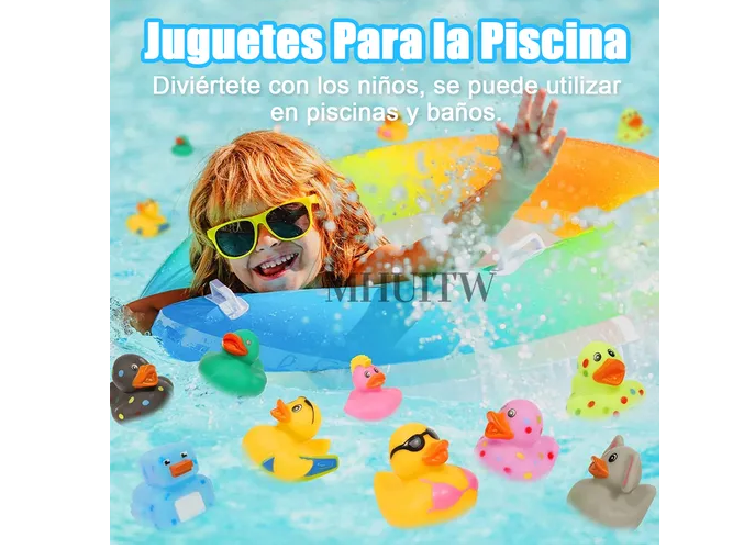 Foto 3 pulgar | Set De 15 Patitos De Hule Xtellar Para Baño