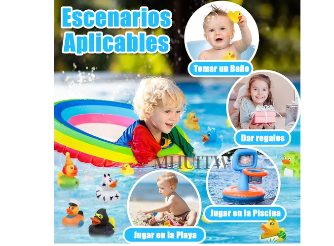 Foto 5 pulgar | Set De 15 Patitos De Hule Xtellar Para Baño