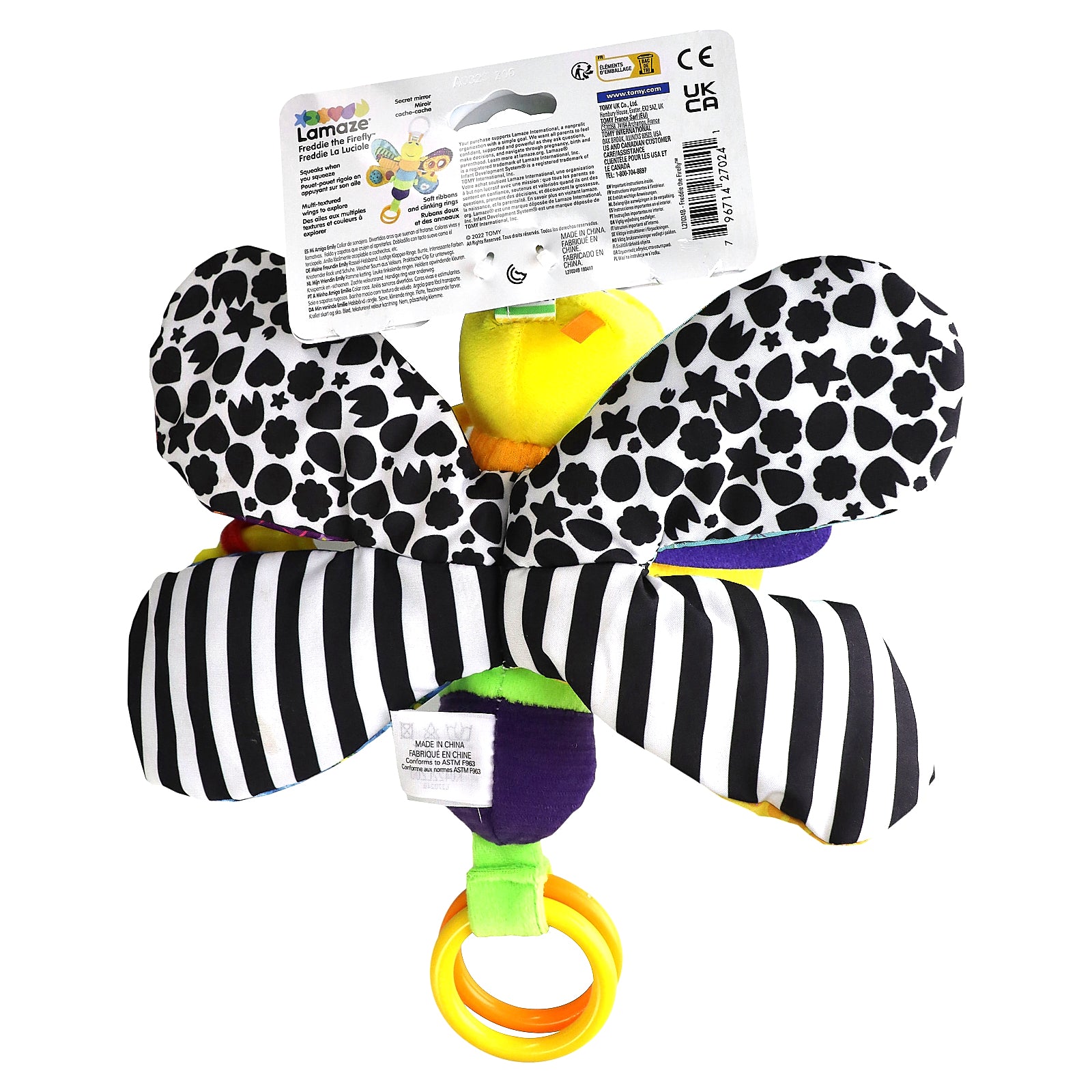 Foto 3 pulgar | Juguete Lamaze Freddie The Firefly Para Bebés De 0 Meses O Más, 1 Unidad - Venta Internacional.