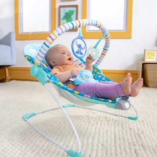Foto 3 | Bouncer Para Bebé Bright Starts Disney Stitch Ohana Paradise
