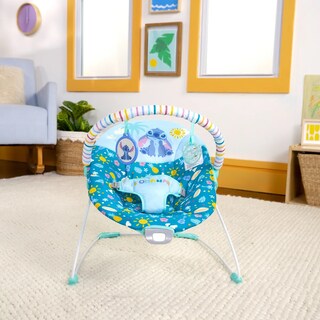 Foto 4 | Bouncer Para Bebé Bright Starts Disney Stitch Ohana Paradise