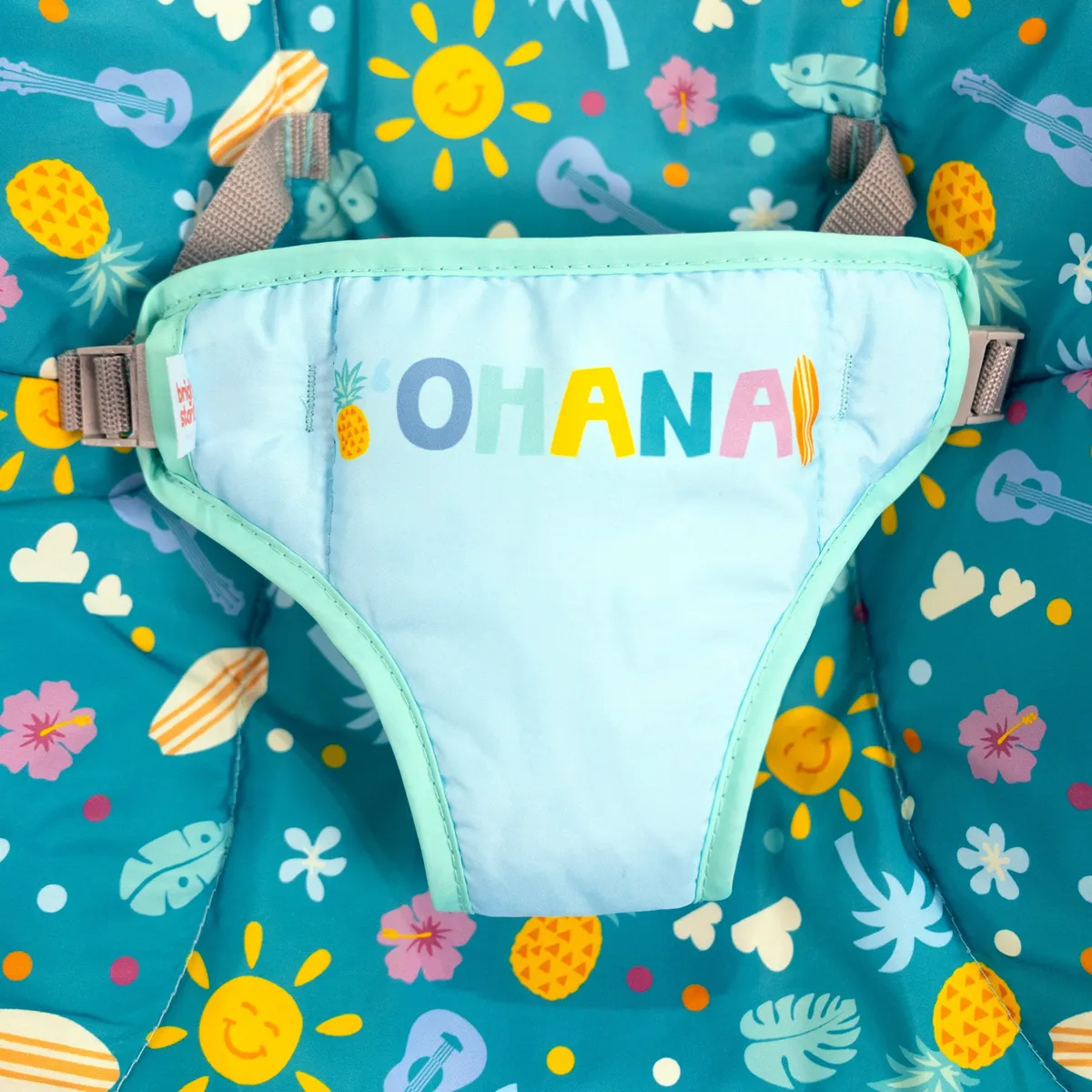 Foto 6 pulgar | Bouncer Para Bebé Bright Starts Disney Stitch Ohana Paradise