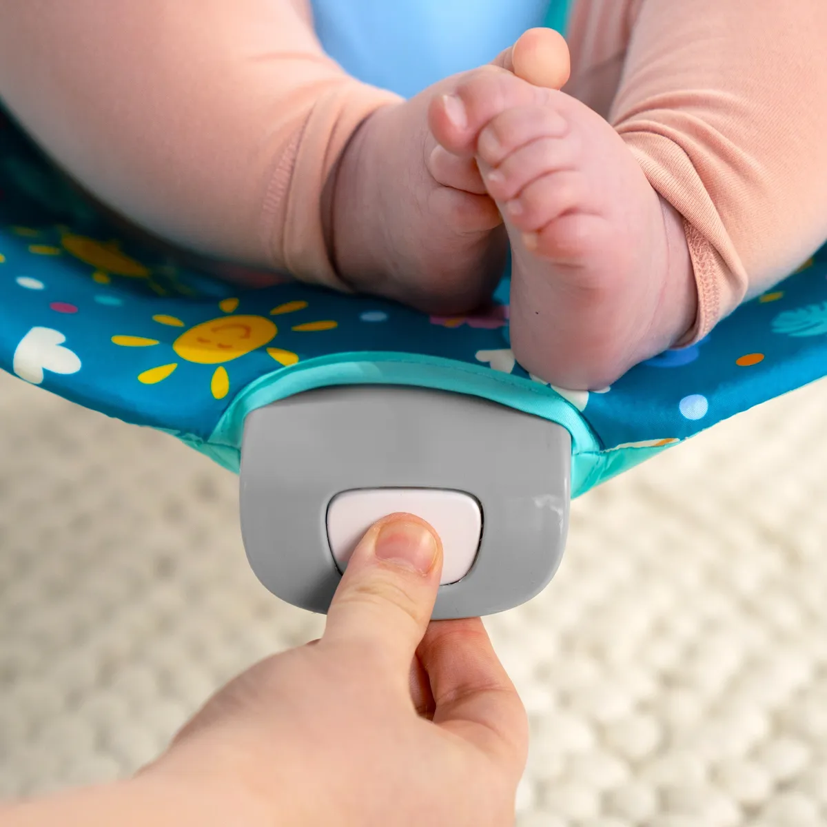 Foto 7 pulgar | Bouncer Para Bebé Bright Starts Disney Stitch Ohana Paradise