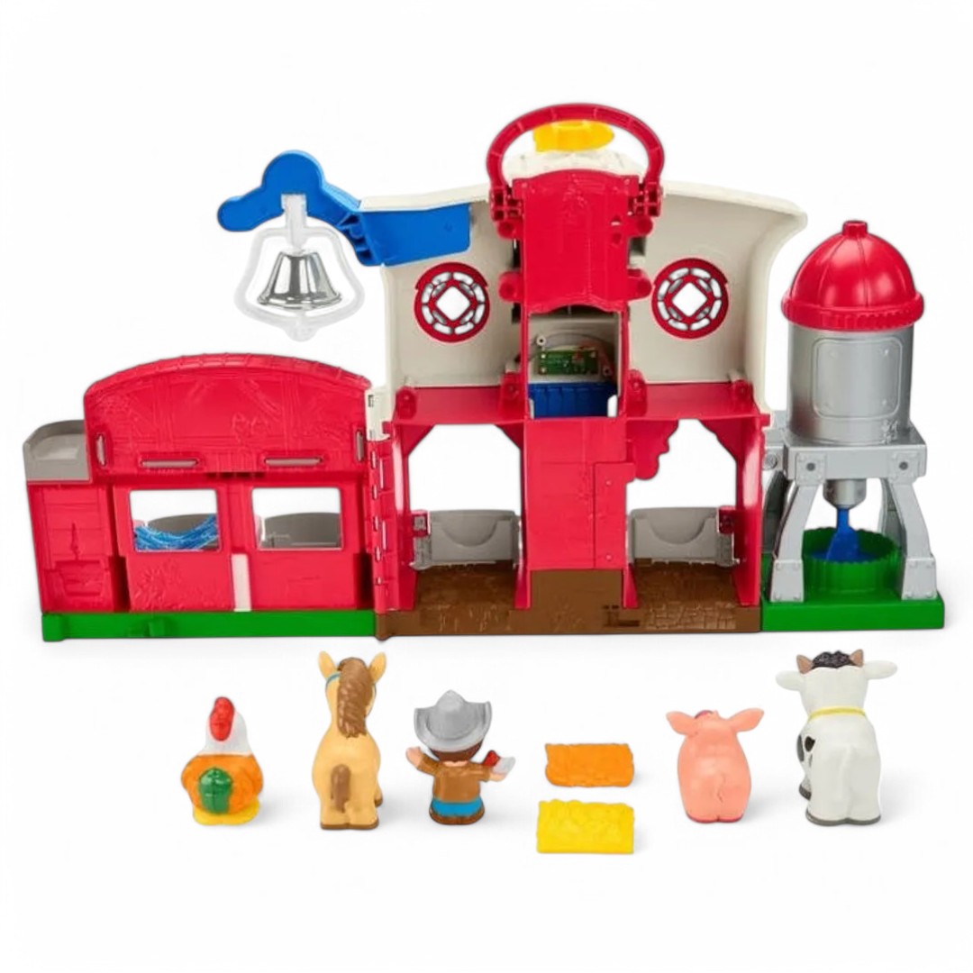 Foto 5 | Little People Granja Cuidado De Animales Hbj60