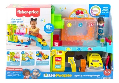Foto 1 | set De Juego Garage De Vehículos Little People