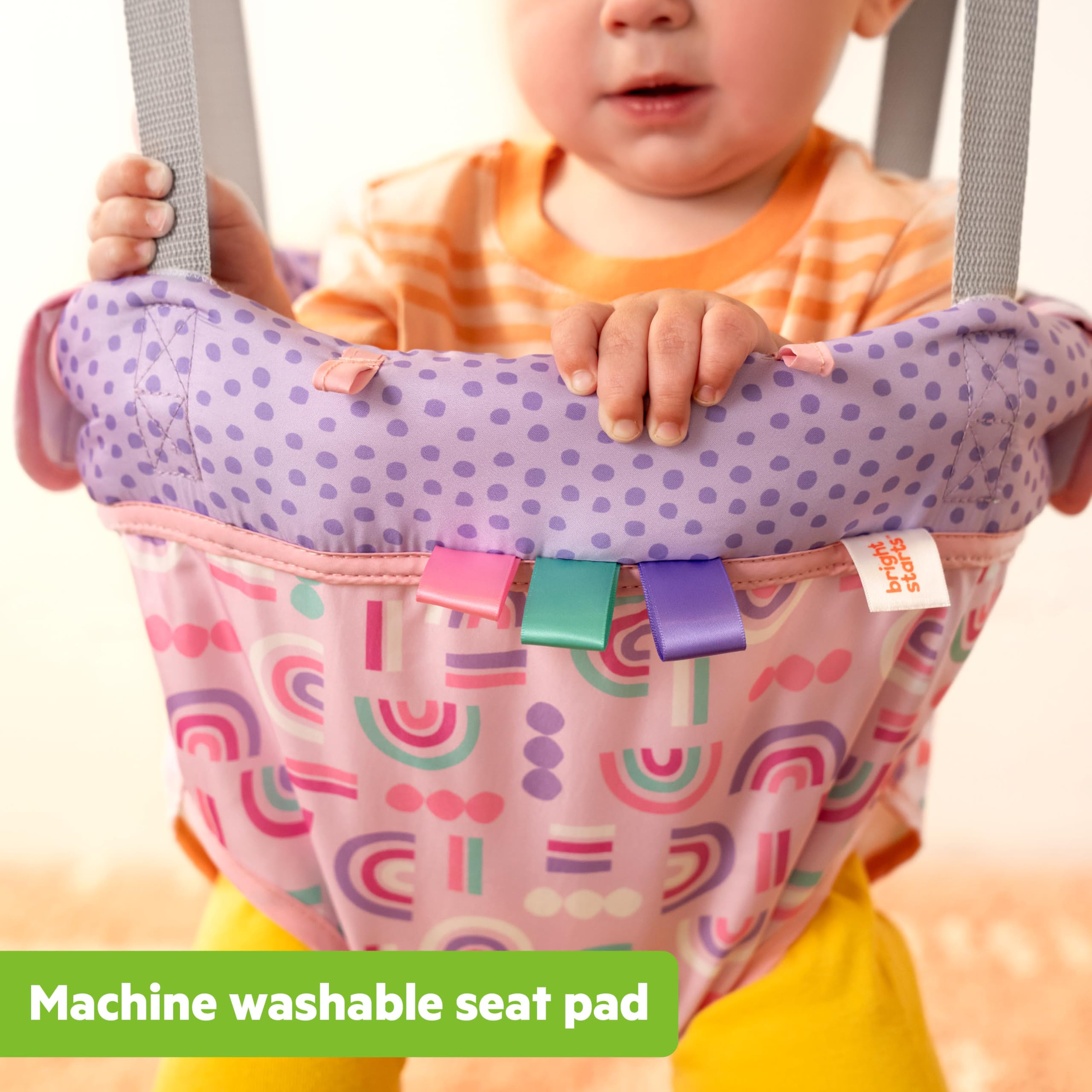 Foto 5 pulgar | Door Jumper Bright Starts Purple Paradise Para Bebés De 6 A 12 Meses - Venta Internacional.
