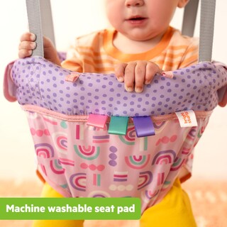 Foto 4 | Door Jumper Bright Starts Purple Paradise Para Bebés De 6 A 12 Meses - Venta Internacional.