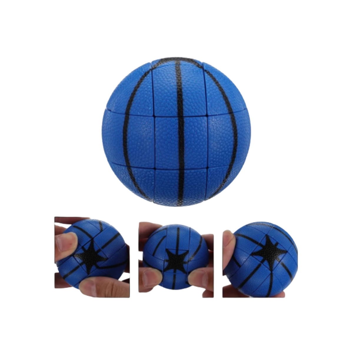 Foto 3 pulgar | Cubo Rubik, Cubo Mágico Baloncesto color Azul