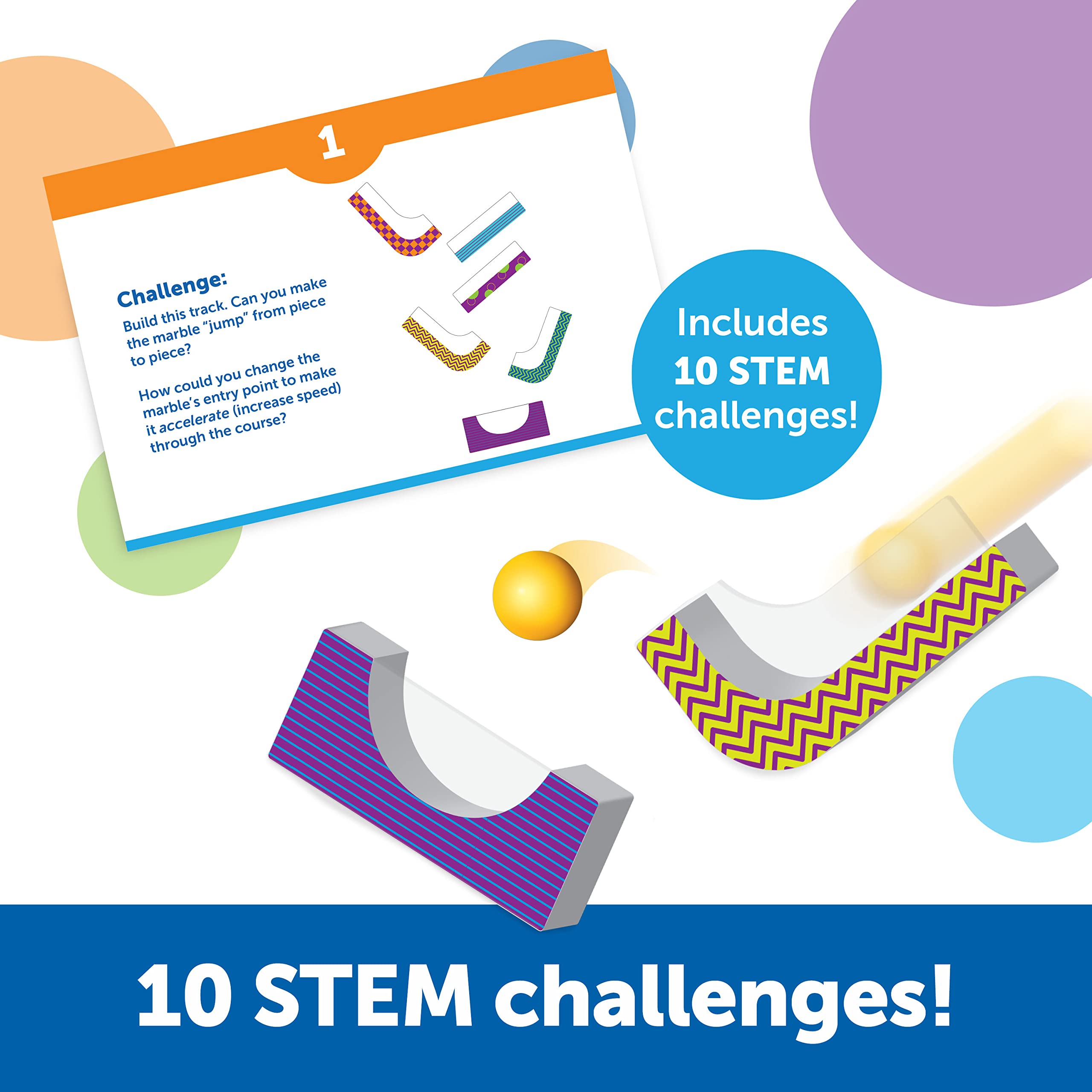 Foto 4 pulgar | Recursos De Aprendizaje Stem Explorers De Marble Runners, 18 Piezas - Venta Internacional.