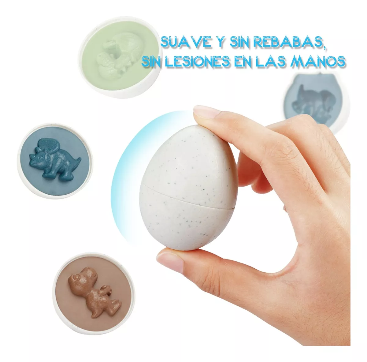 Foto 4 pulgar | Juego Educativo Para Niños, Juguete Didáctico Huevos Colores Verde