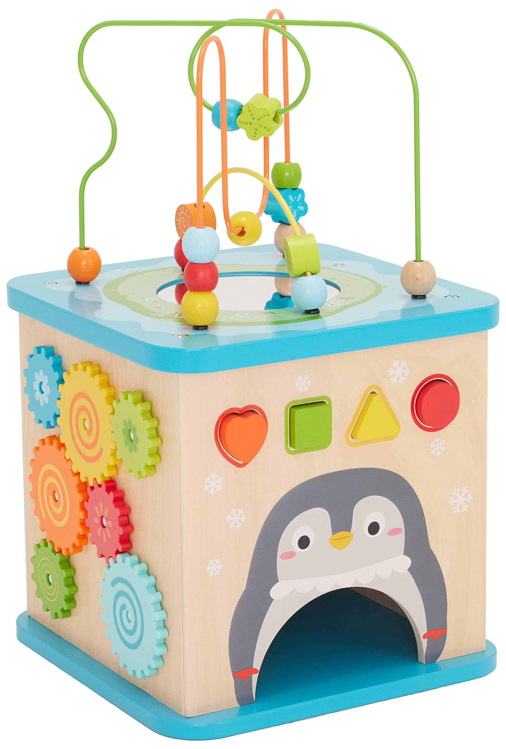 Foto 2 pulgar | Cubo De Aprendizaje De Actividades Amazon Basics Para Niños De Más De 12 Meses - Venta Internacional.