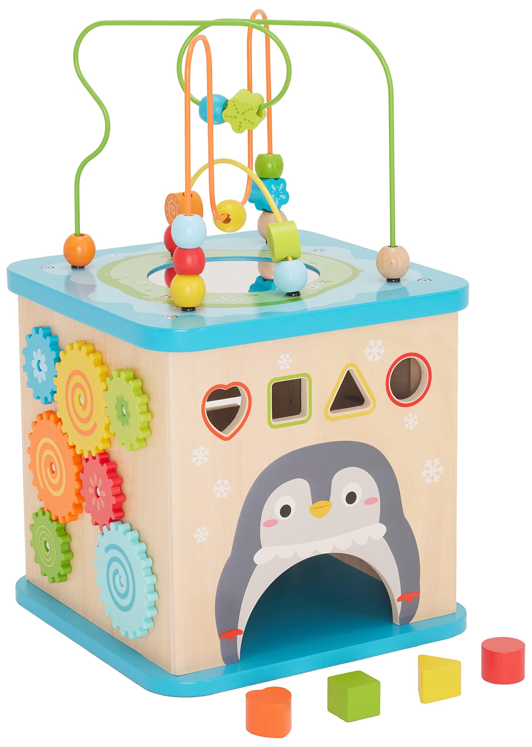 Foto 5 pulgar | Cubo De Aprendizaje De Actividades Amazon Basics Para Niños De Más De 12 Meses - Venta Internacional.